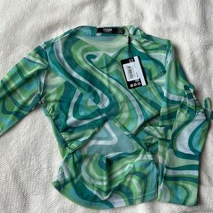 Jaded London gloves long sleeve top